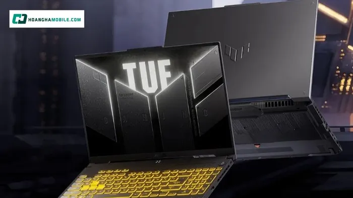 Laptop ASUS TUF FX607VJB-RL151W sở hữu thiết kế đặc trưng của dòng TUF Gaming