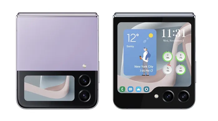 Thiết kế thời thượng - Samsung Flip 5
