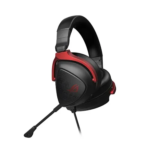 Thiết kế over-ear của ROG Delta S Core mang lại sự thoải mái