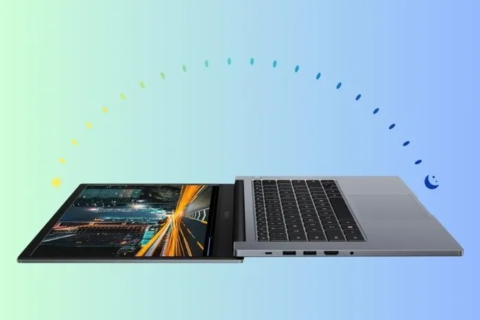 Lớp vỏ kim loại của HUAWEI MateBook D 14 BE có khả năng chống bám bụi bẩn