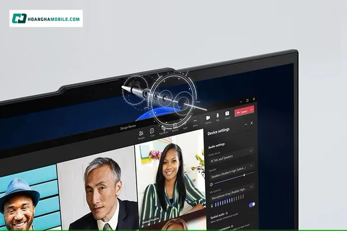Tính năng bảo mật và tiện ích thông minh của laptop Lenovo ThinkPad T16 G3 21MN007EVA