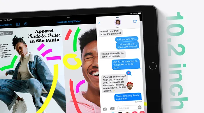Sở hữu màn hình 10.2 inch - iPad 9 WiFi Cellular 64GB