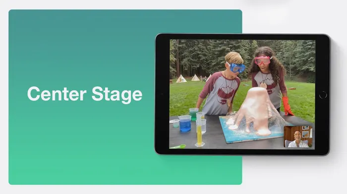 Chế độ Center Stage - iPad 9 WiFi Cellular 64GB