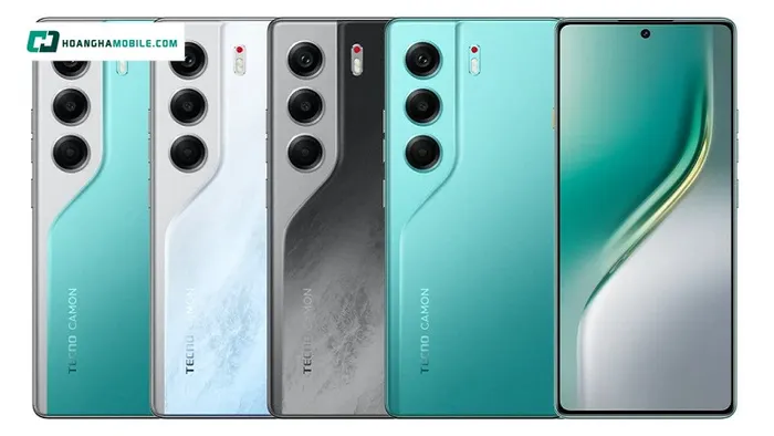 TECNO CAMON 40 (8GB+8GB/256GB) trang bị camera sắc nét cùng tính năng AI hỗ trợ