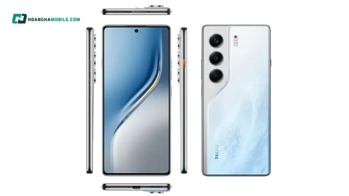TECNO CAMON 40 (8GB+8GB/256GB) sở hữu thiết kế hiện đại với thân máy mỏng chỉ 7.34mm và trọng lượng chỉ 177g