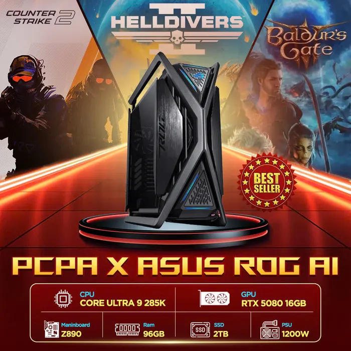 Máy tính PCPA x Asus ROG AI 7- Core Ultra 9