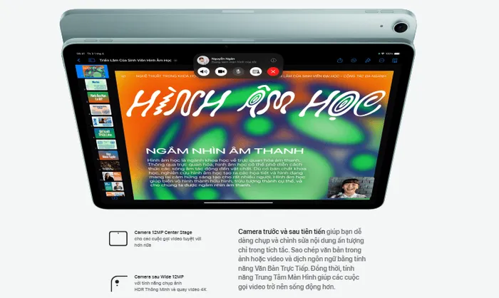 Apple iPad Air M3 11-inch 5G – Mạnh mẽ, Linh hoạt và Hiện đại