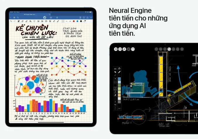 Apple iPad Air M3 13-inch 5G – Hiệu Năng Mạnh Mẽ, Màn Hình Lớn, Đáp Ứng Mọi Nhu Cầu Sáng Tạo