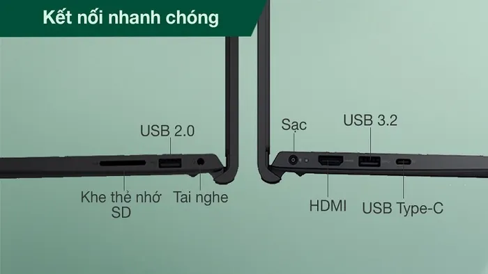 Khả năng kết nối linh hoạt.