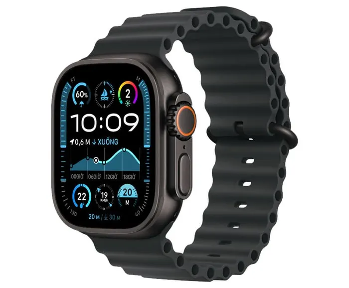 Hỗ trợ thể thao chuyên nghiệp trên Apple Watch Ultra 2 (2024)