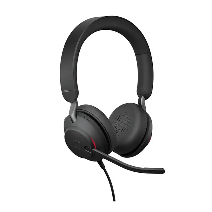 Tai nghe call center Jabra Evolve2 40 SE MS Stereo (USB-C và USB- A, 2 tai) 
