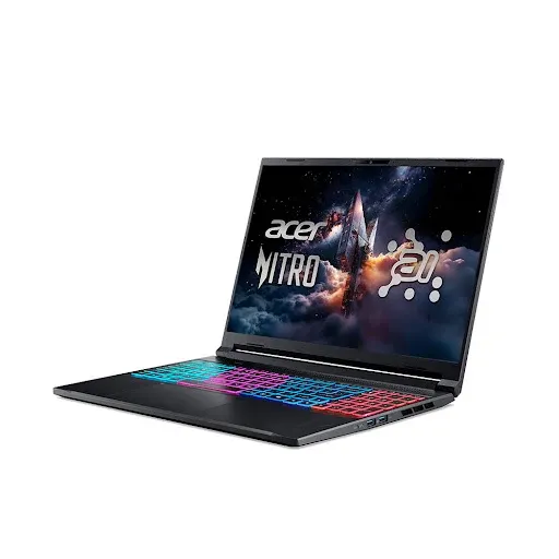 Màn hình 16 inch WQXGA 180Hz trên Laptop Acer Gaming Nitro V 16 AI ProPanel AN16S-61-R193