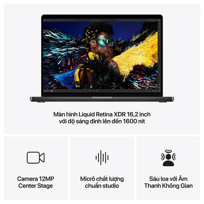 Màn hình Liquid Retina XDR.
