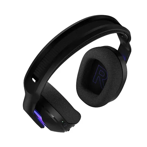 Microphone tích hợp và đèn LED RGB của tai nghe Logitech G522