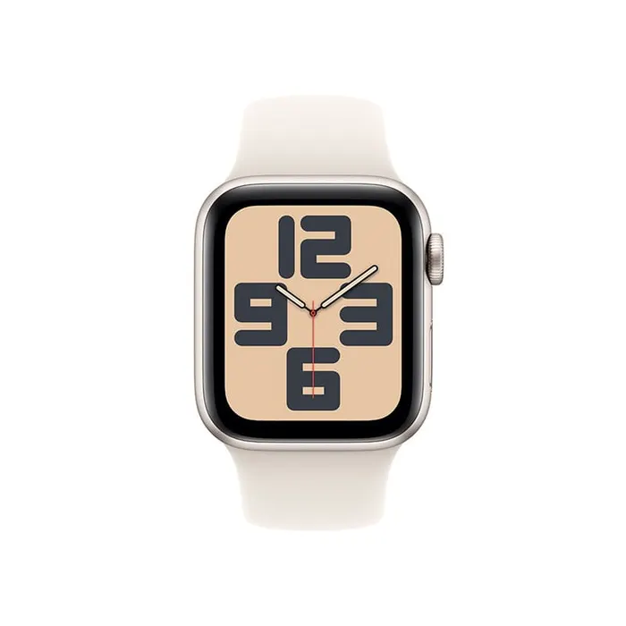 Apple Watch SE 2024 - GPS + Cellular, 44mm - Vỏ Nhôm Dây Cao Su vẫn được hoàn thiện với thiết kế vuông vức quen thuộc và các cạnh được bo tròn