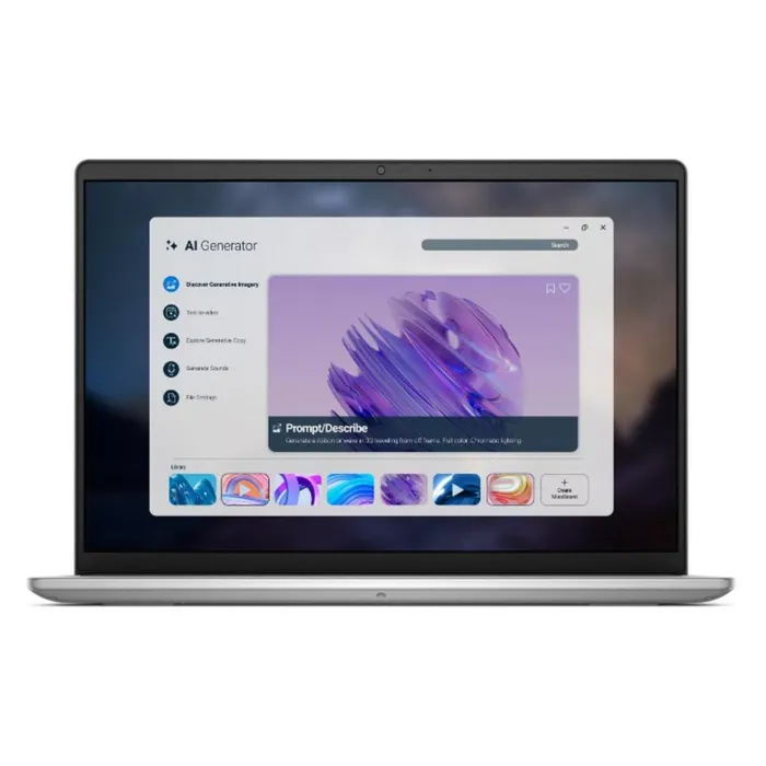Laptop Dell 14 DC14255 DC4AI5278W1 (AI 5 330/ 16GB/ 512GB SSD/ 14 inch WUXGA/ Win 11/ Office/ Platinium Silver/ 1Y)