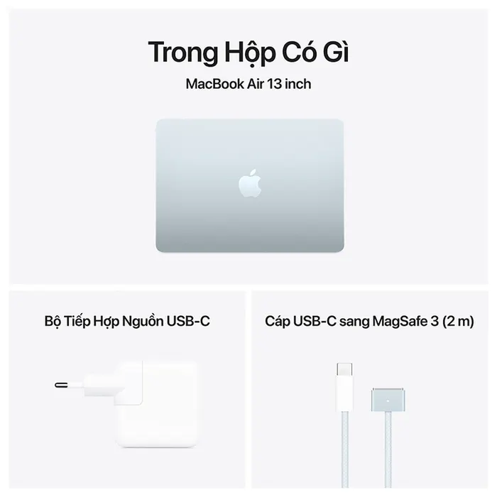 MacBook Air M4 13.6 inch mang đến sự nâng cấp đáng kể về dung lượng RAM và lưu trữ so với phiên bản tiền nhiệm
