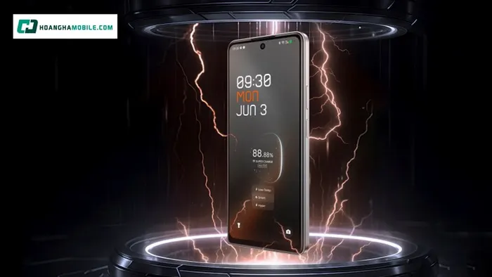 Dung lượng pin khủng của điện thoại TECNO POVA 7