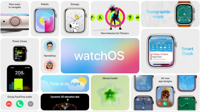 Apple Watch SE 2023 trang bị Ngăn xếp thông minh