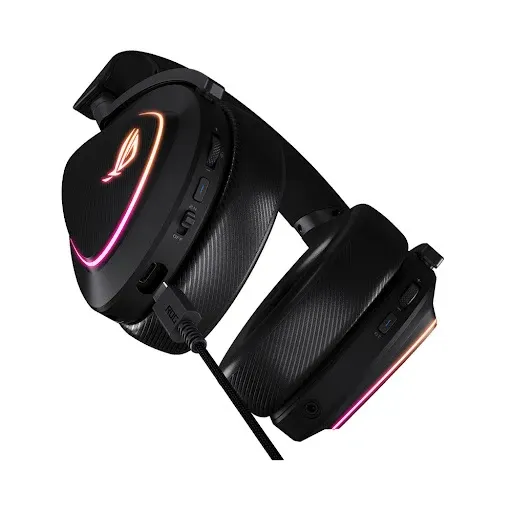 Thiết kế over-ear thoải mái của ROG Delta II