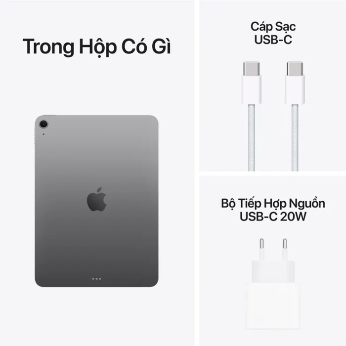 Máy tính bảng Apple IPad Air M3 13 inch 5G (8GB/ 512GB/ Space Gray)