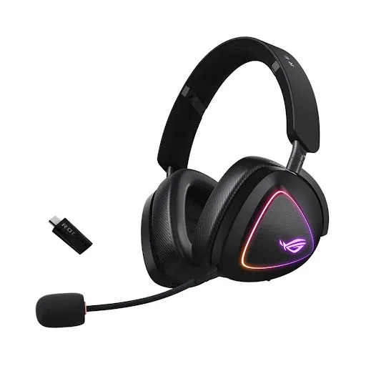 Kết nối đa dạng của tai nghe ROG Delta II