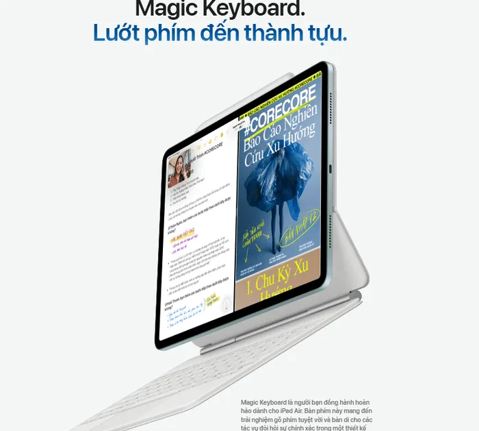 iPad Air M3 13-inch WiFi Tablet – Sức Mạnh Đột Phá Cho Trải Nghiệm Làm Việc & Giải Trí