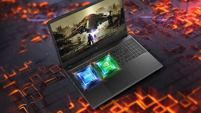Laptop gaming Acer Nitro V - ANV15-51-58AN là một lựa chọn mạnh mẽ cho game thủ và những người làm sáng tạo nội dung