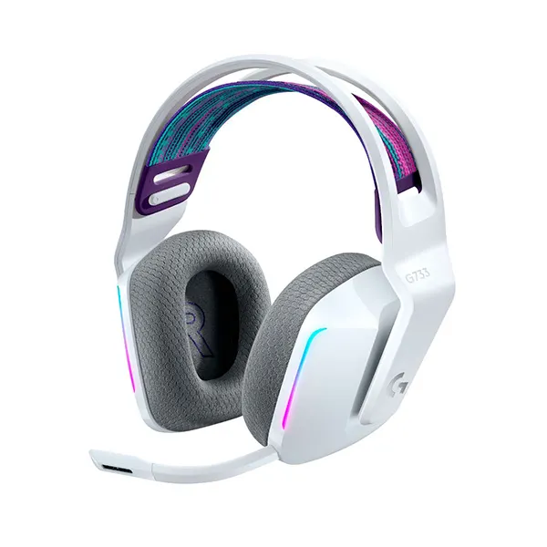 Tai nghe Logitech G733 LIGHTSPEED Wireless 7.1 RGB White 
