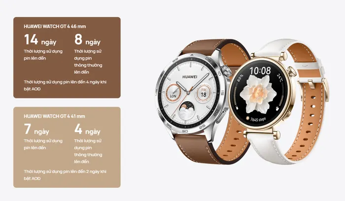 Huawei Watch GT 4 41mm - Tận hưởng và làm chủ cuộc sống