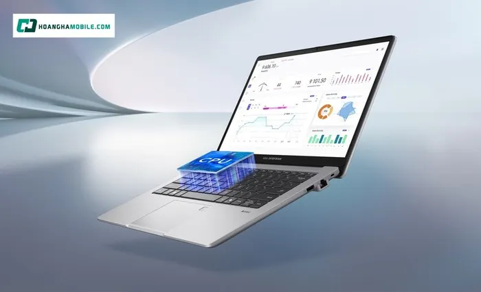 Laptop ASUS ExpertBook P1503CVA-i516-50W có hiệu năng mạnh mẽ với CPU Intel Core i5-13420H