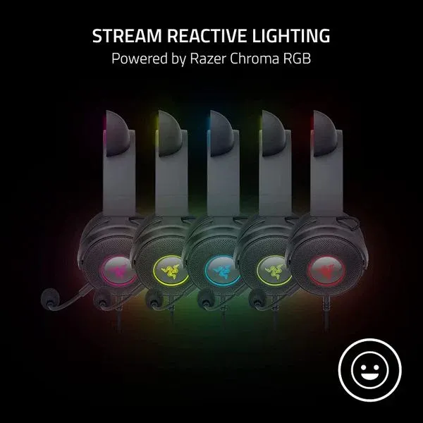 Tai nghe Gaming Razer Kraken Kitty V2 Pro Black