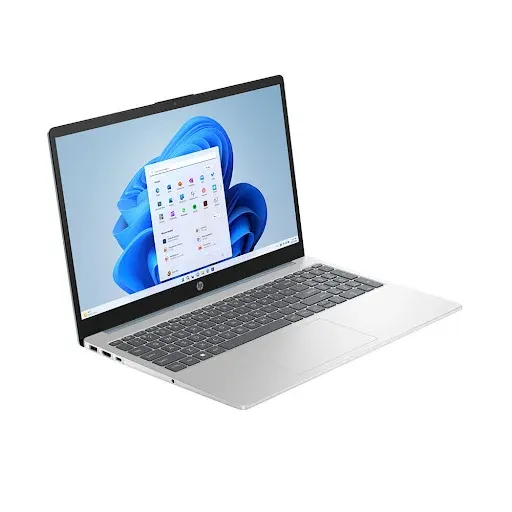 Thiết kế màu bạc thanh lịch và mỏng nhẹ của laptop