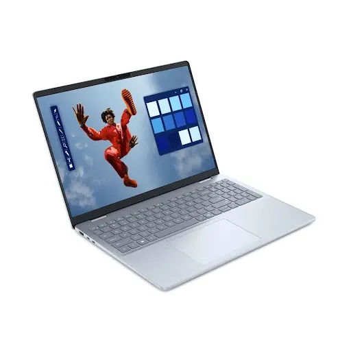 Thiết kế màu xanh thanh lịch và hiện đại của Laptop Dell 16 Plus
