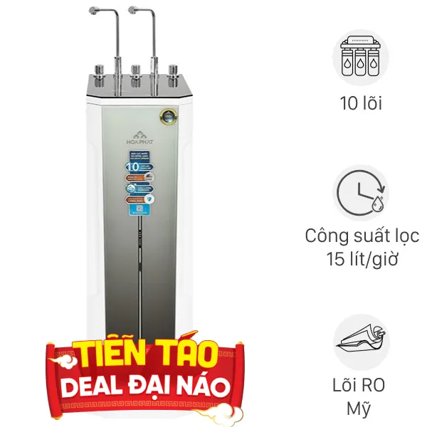 Máy lọc nước RO nóng nguội lạnh Hydrogen Hòa Phát HPN635
