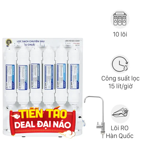Máy lọc nước RO Hydrogen Hòa Phát HWU1A 1022