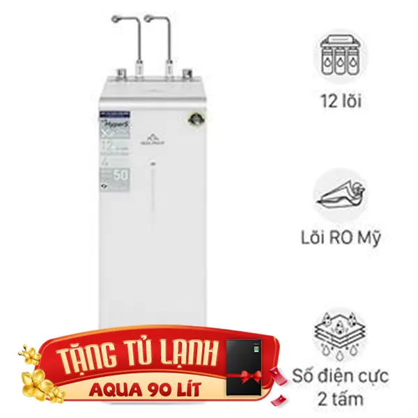 Máy lọc nước RO nóng nguội lạnh Hydrogen ion kiềm Hòa Phát HPA885