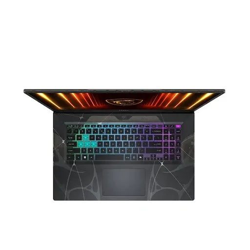 Thiết kế hiện đại cùng bàn phím RGB của Laptop MSI Cyborg 15 B2RWFKG-048VN