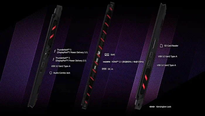 Laptop MSI Gaming Titan 18 HX AI A2XWIG-090VN