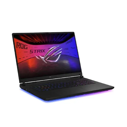 Các cổng kết nối hiện đại trên Asus ROG Strix SCAR 18, bao gồm Thunderbolt 5