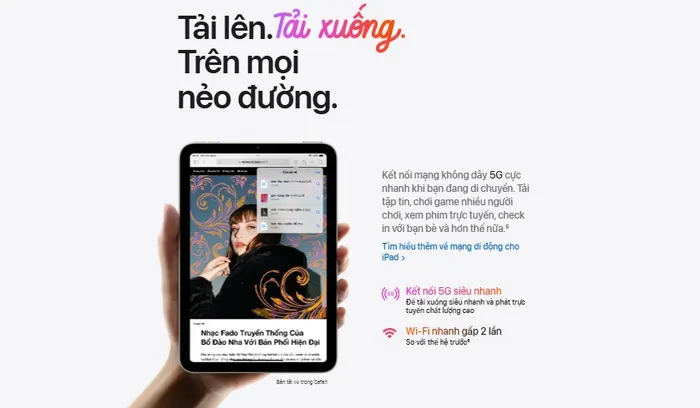 Máy tính bảng Apple iPad mini 7