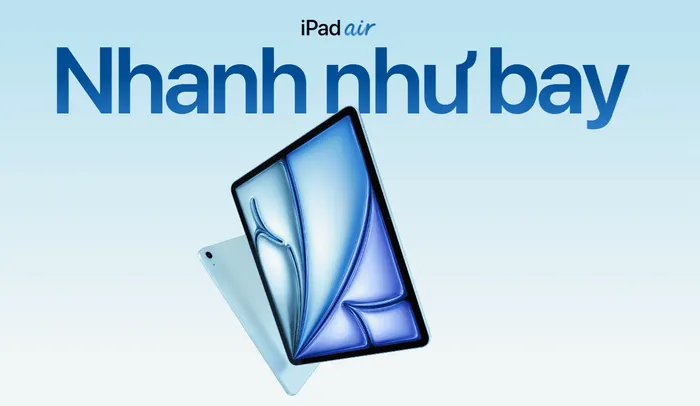  iPad Air M3– Tuyệt Tác Công Nghệ Cho Cuộc Sống Hiện Đại 