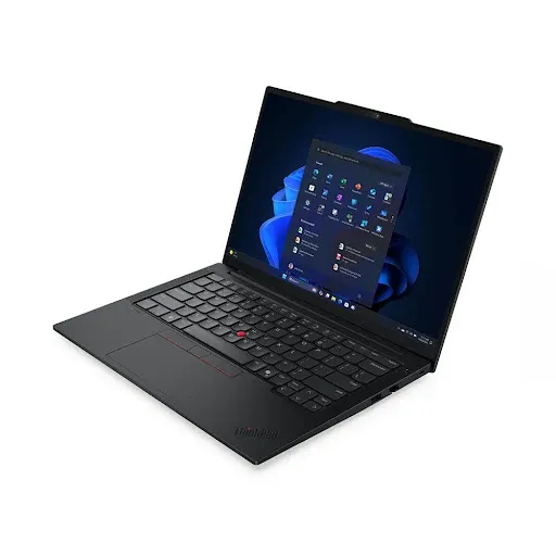 Thiết kế vỏ nhôm đen sang trọng của Lenovo ThinkPad E14 Gen 7
