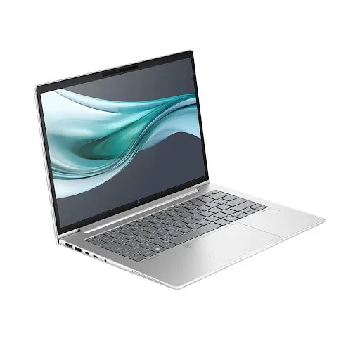 Thiết kế mỏng nhẹ màu bạc sang trọng và chuyên nghiệp của dòng laptop doanh nhân.