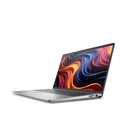 Thiết kế màu bạc thanh lịch và gọn nhẹ của Laptop Dell 15 DC15255 - X9YM41