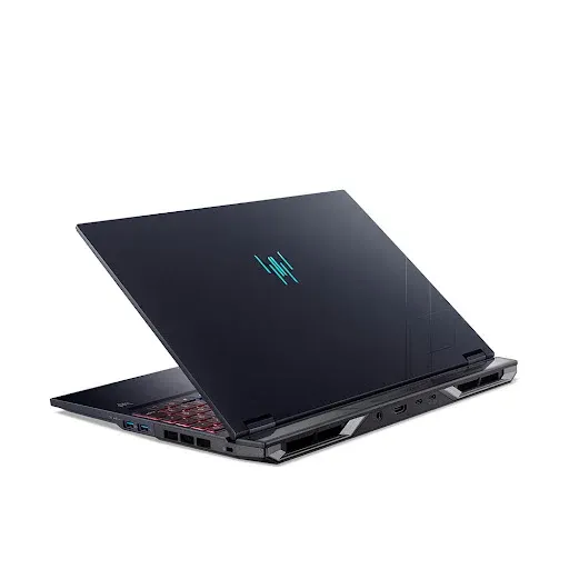 Bàn phím RGB 4 vùng và hệ thống cổng kết nối đa dạng của Laptop Acer Gaming Predator Helios Neo 16 AI