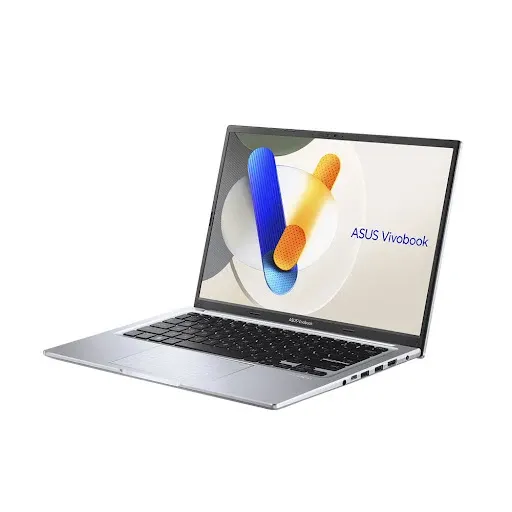 Thiết kế màu bạc của Asus Vivobook 14 X1405VA-LY624W