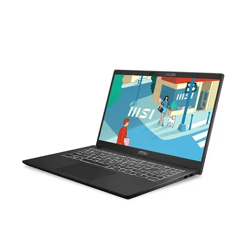 Khả năng đa nhiệm và lưu trữ tốc độ cao của MSI Modern 15 H.