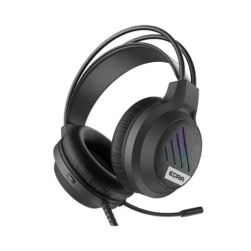 Kết nối USB 2.0 và đèn LED Rainbow của tai nghe gaming E-DRA