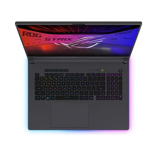 Thiết kế mạnh mẽ, tông màu xám của Asus ROG Strix G18 G815LR-S9088W